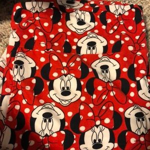 Lularoe Minnie Mouse TC leggings